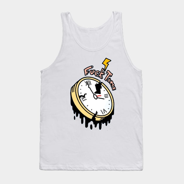 Fuck Time Tank Top by crucified